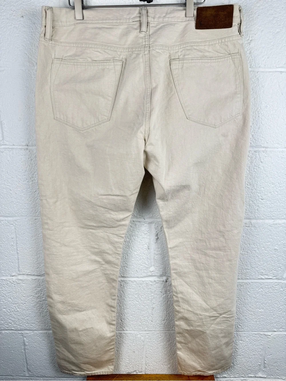 Todd Snyder Slim Lightweight Japanese Selvedge Denim Jeans Canvas 36x32